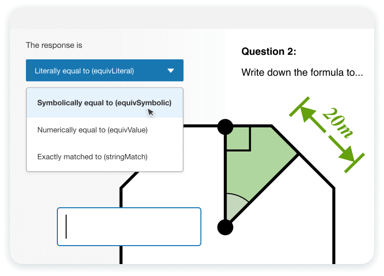 New image-based math question type