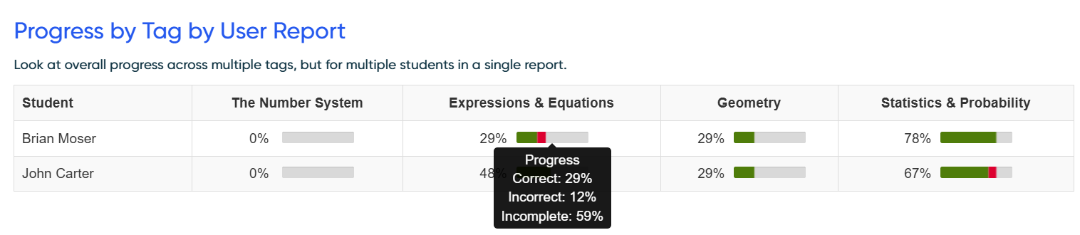 Progress by Tag by user report.png