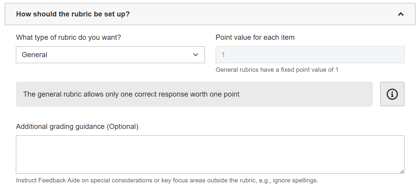 Specify rubric type for the Question.png